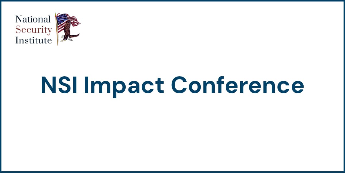 NSI Impact Conference - (National Security Institute) | TechnoMile